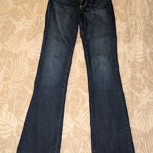 PAIGE Dark Blue Flare Jeans
